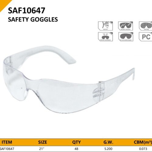 SAFETY GOGGLES
