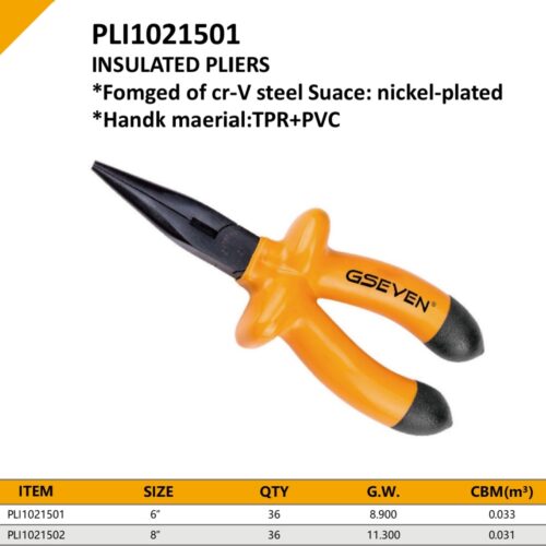 INSULATED PLIERS
