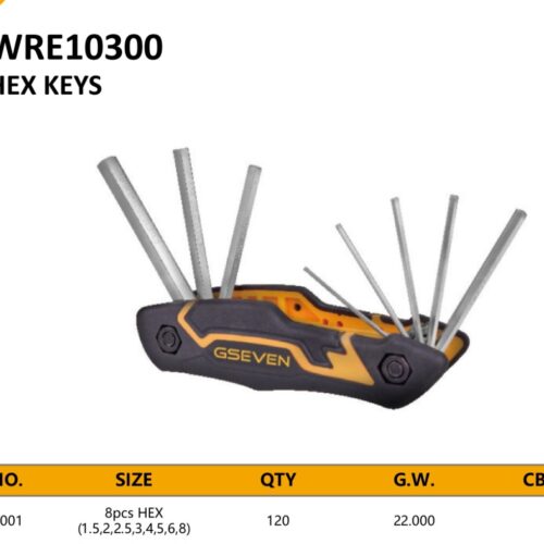 HEX KEYS & TORX KEYS