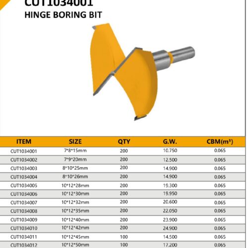 HINGE BORING BIT