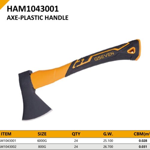 AXE-PLASTIC HANDLE