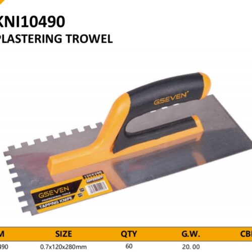 PLASTERING TROWEL
