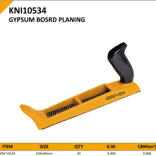 GYPSUM BOSRD PLANING