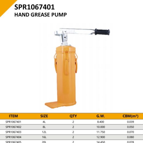 HAND GREASE PUMP
