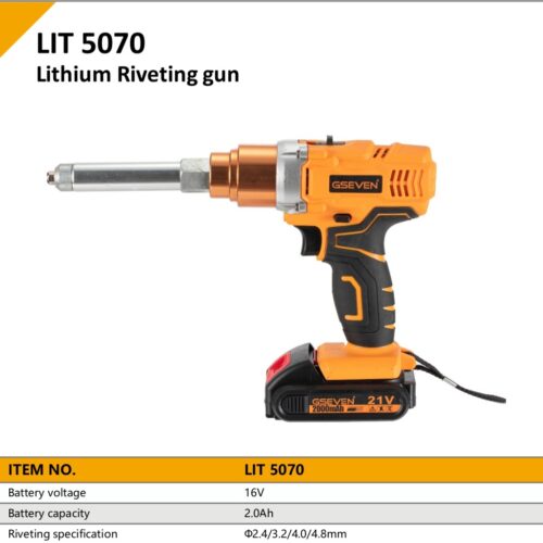 Lithium Riveting gun