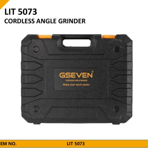 CORDLESS ANGLE GRINDER